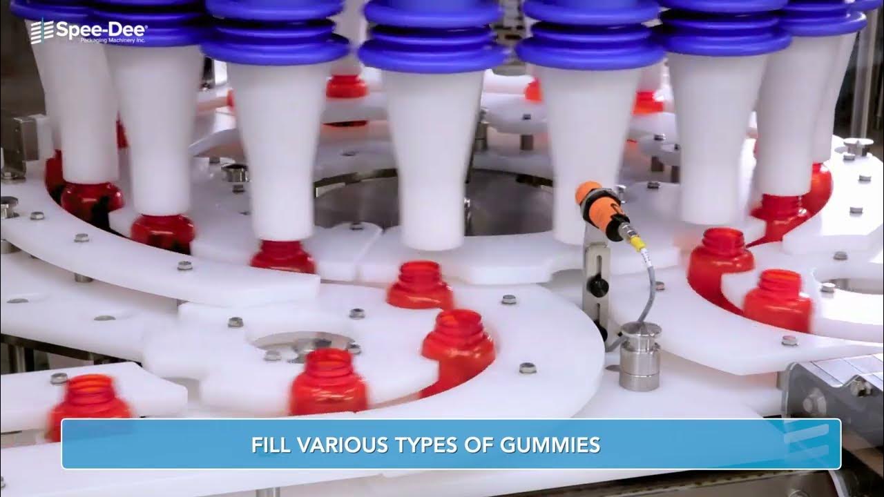 Rigid Container Filling SpeeDee Packaging Machinery YouTube