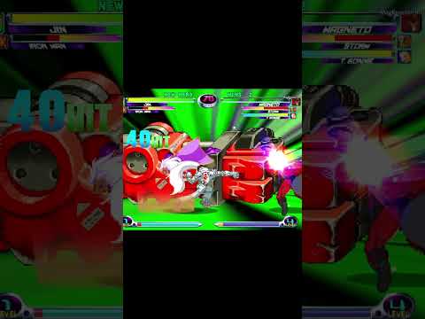 MvC2: Foxtrot - IM PC to Switch Sides Jin Unblockable Blodia Punch Continuation Combo .:3.30.25: