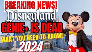 BREAKING NEWS Genie+ Is DEAD