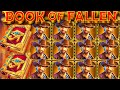 x?.??? win / Book of Fallen big wins &amp; free spins compilation! #2