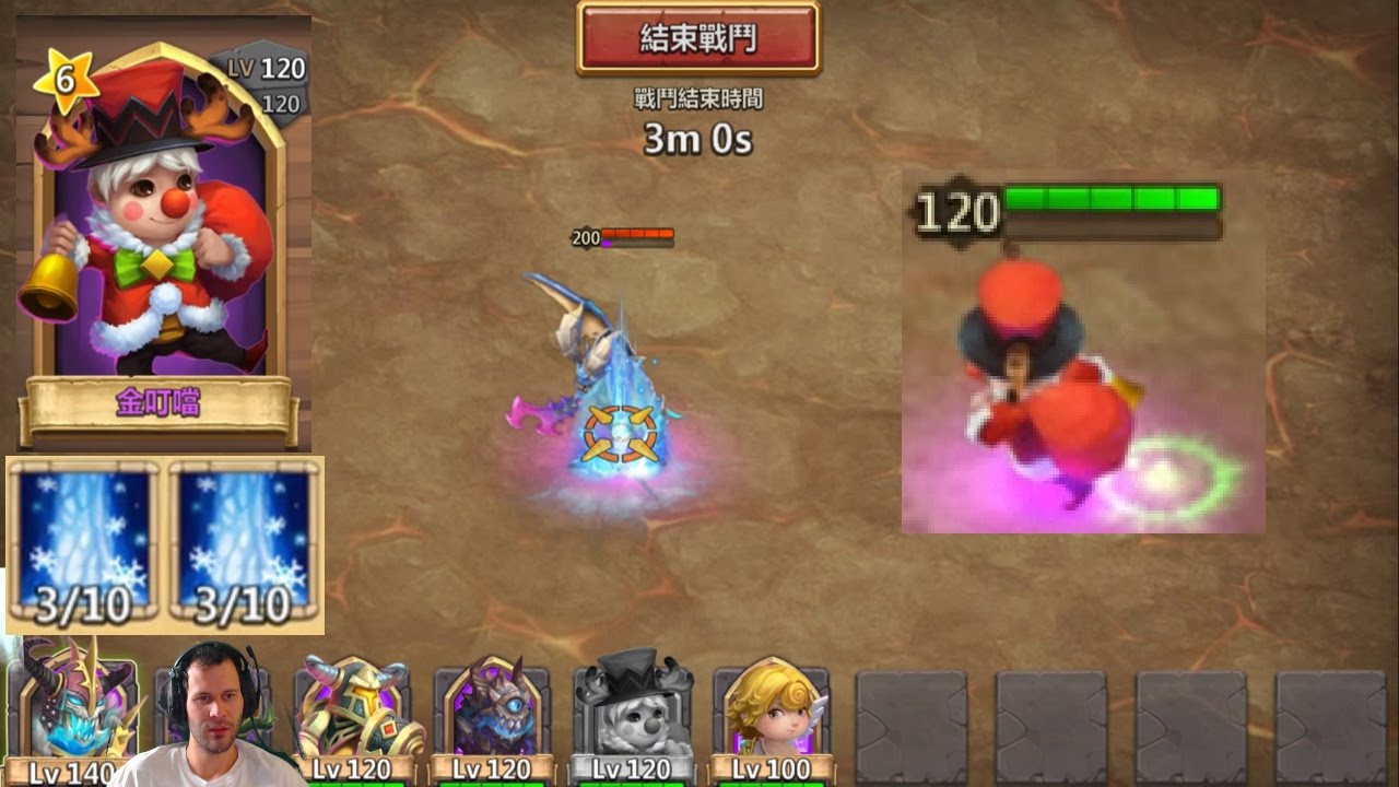 New Hero INSANE Freeze Ability GAMEPLAY HBM Archdemon Dungeons Castle Clash