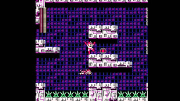 Mega Man III [NES] Playthrough #14, Skull Castle Stage 2: Rock Monster