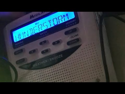 NOAA Weather radio EAS Severe T Storm warning Oh,WV & KY 2/28/24 @ 4 am ...