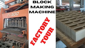 Hollow block and paver making automatic plant || concrete hollow block machine || block machine 2023