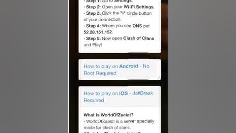 Clash of clans hack android/iOS no root or jailbreak required
