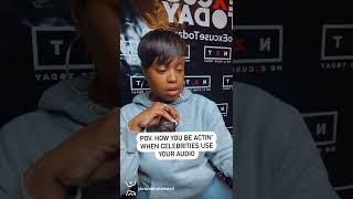 When Celebrities Use Your Audio #malindawilliams #javonnesteward #noexcusetoday Wealth