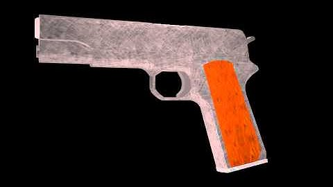 a random m1911 animation made in blender