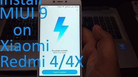Install MIUI 9 Global Beta on Xiaomi Redmi 4/4X (Android 7.1.2 Nougat)