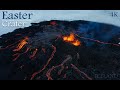 Easter Crater | Volcano Eruption | Iceland 4K