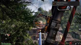 Far Cry 4 from a distance trophy / more fun with explosive arrows