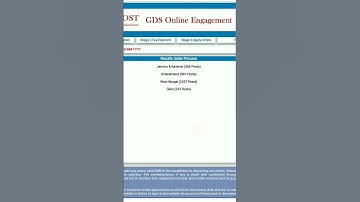 India post GDS result 2023