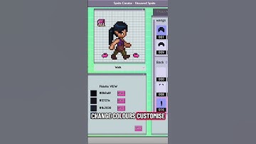 Create ready to use character sprites for game jams! #gamedev #indiedev #godot #unity #pixelart