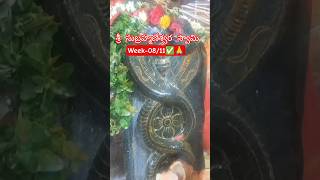 Week-08/11✅🙏#subramanyam #swami#darshan#tuesday#ritual#life #dailyvlog#update #vasubandhu#swamibapa