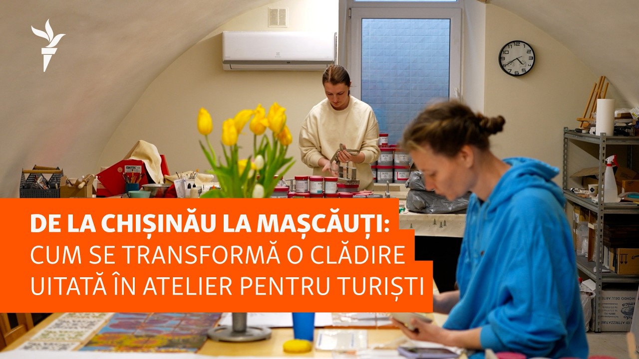 De la Chișinău la Mașcăuți: Transformarea unei clădiri uitate într-un atelier pentru turiști