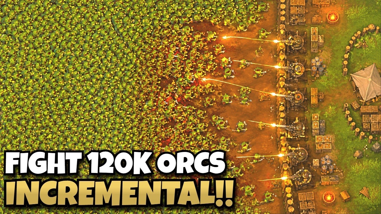 A Game About Fighting a Horde of 120,000 ORCS and It's AWESOME!!