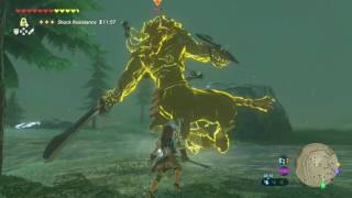 Battle with Lynel of Ploymus Mountain! The Legend of Zelda: Breath of the Wild