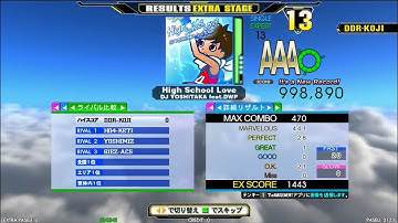 [DDR A]High School Love[Single-EXPERT] by DDR-KOJI
