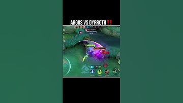 Argus vs dyrroth #shorts #mobilelegends #argus #dyrroth #mlbb