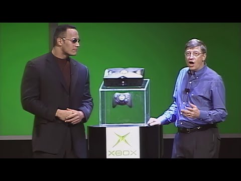 The Rock and Bill Gates Reveal the OG Xbox (1080P HD)