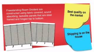 Screenflex Moveable Divider 5'9w x 4' H - CFSL403 - ofconcepts.com
