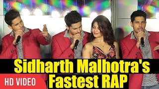 Watch sidharth malhotra's fastest rap | bandook meri laila song a
gentleman company : viralbollywood entertainment private limited
website www.viralbolly...