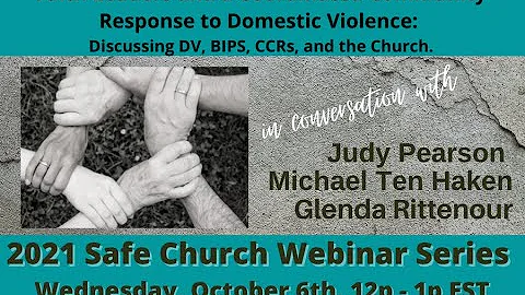 Oct 21' Safe Church Webinar: Faith Leaders and a C...