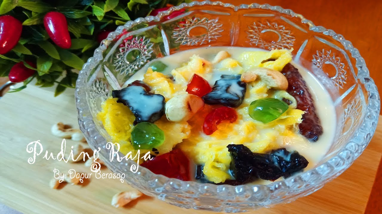 RESEPI PUDING RAJA  PUDING DIRAJA, PEKAN PAHANG (MESTI 