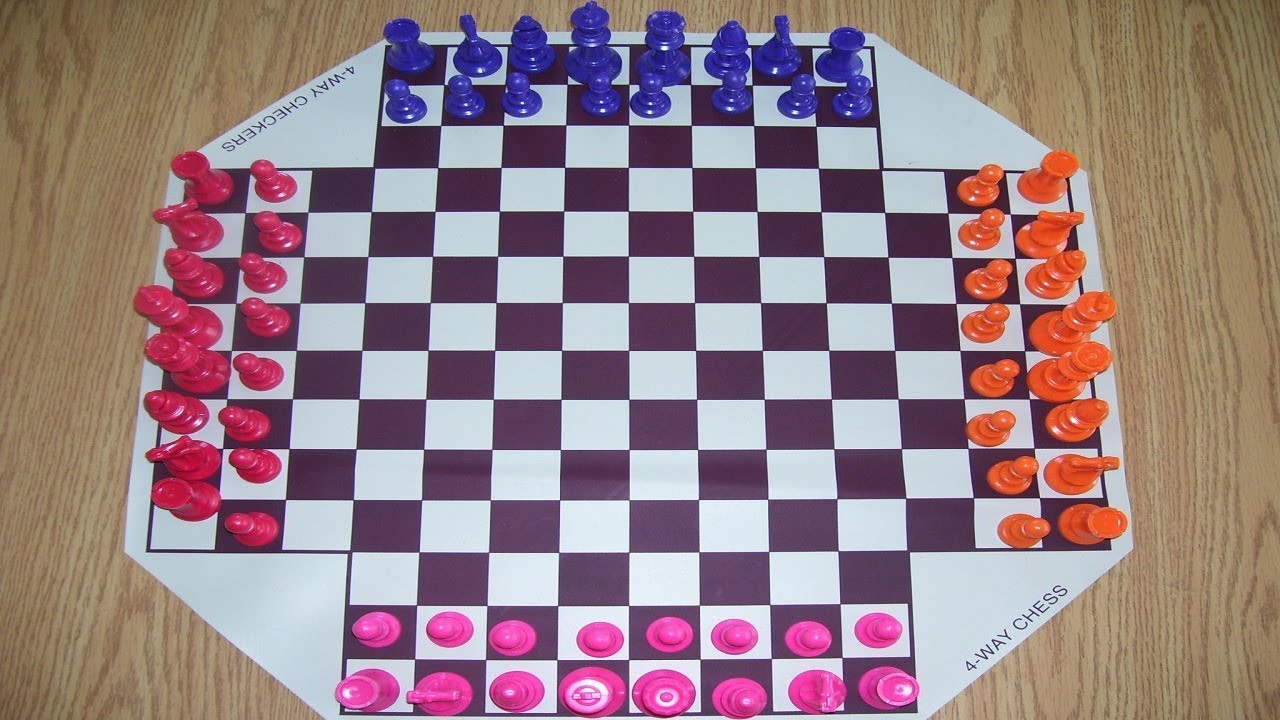 4 Player chessboard by Bryan