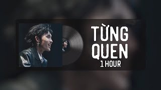 [1 HOUR] TỪNG QUEN (Orinn Lofi) - Wren Evans | Nhìn em anh bối rối - Cứ coi là chúng ta chưa từng