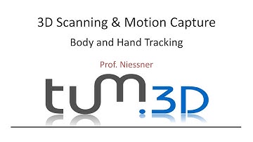3D Scanning & Motion Capture: 10. Bodies and Hands