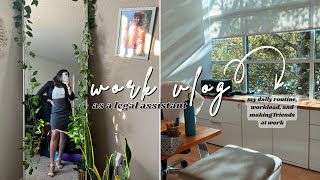 Day in the Life as a Legal Assistant (Employment Law Firm) | WORK VLOG