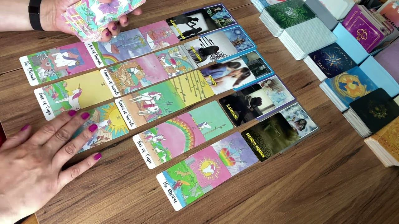 Aklımdaki kişi güncel duygu ve düşünceleri..Benimle ilgili ne düşünüyor..#tarot #aklımdakikisi