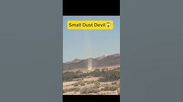 😱America ல Dust Devil ah😳🌪️ Mini Tornado | #shorts #dustdevil #natureshorts #weather #youtubeshorts