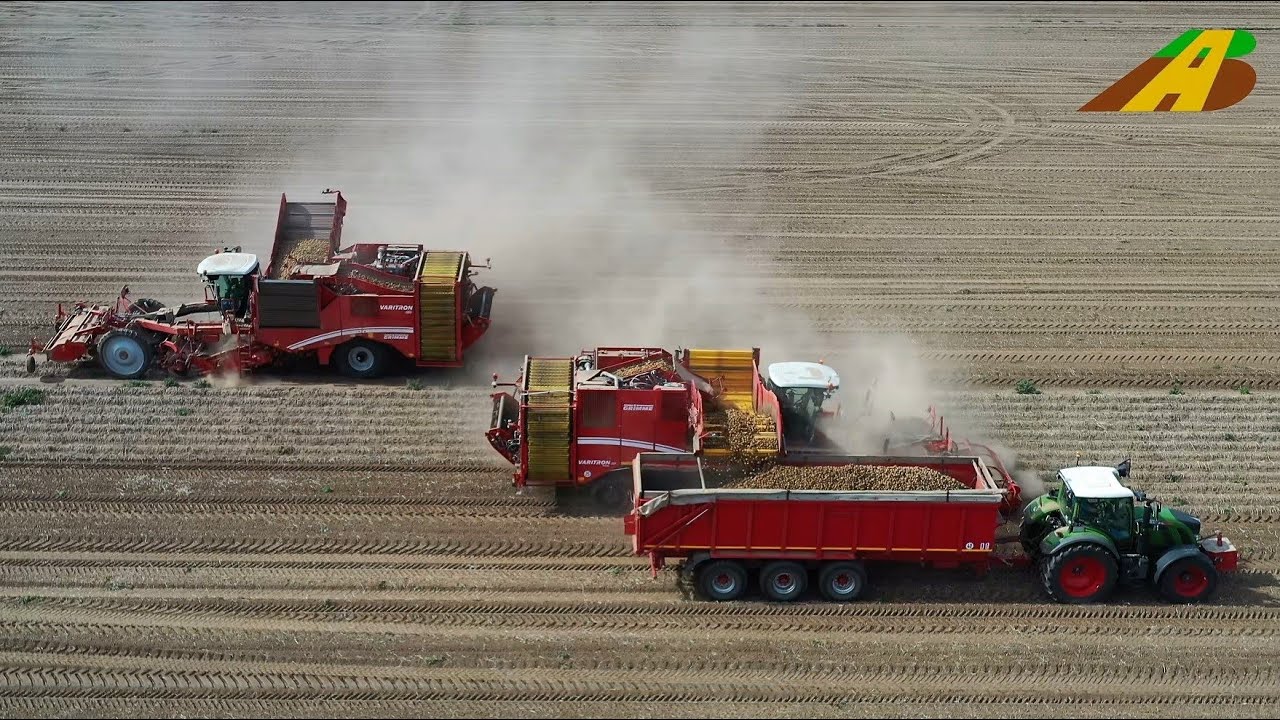 Getreideernte 2023 Gerste dreschen Mähdrescher CLAAS Traktor FENDT Lohnunternehmer Landwirtschaft 4.