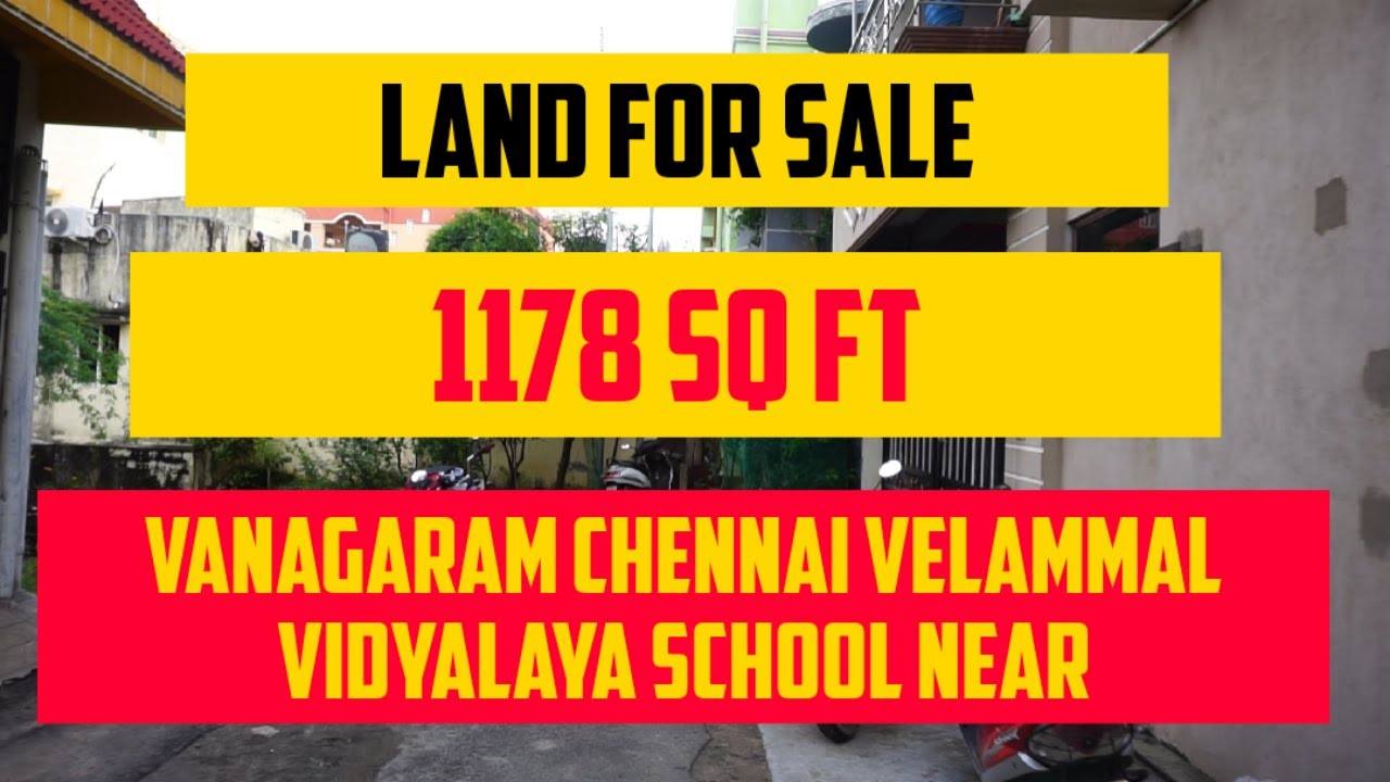 Land For Sale In Vanagaram Chennai / Vanagaram Land Sale YouTube