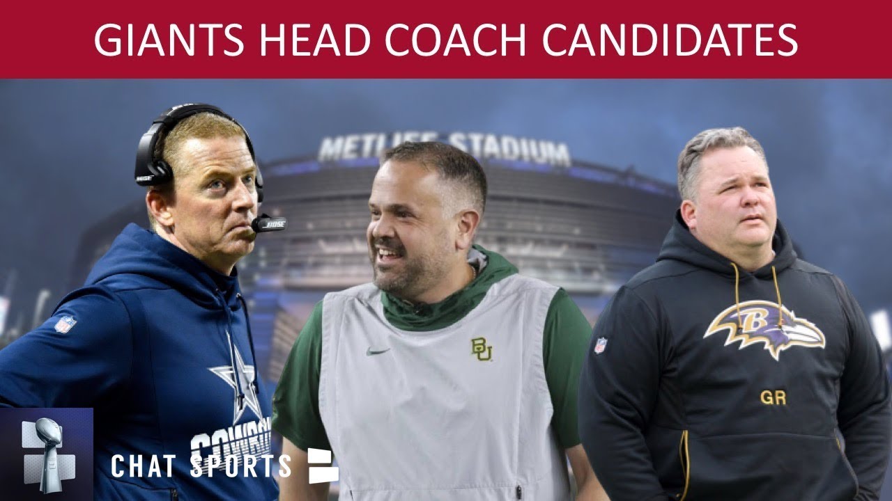 Giants coach candidates: Could Jason Garrett, Matt Rhule be Pat ...