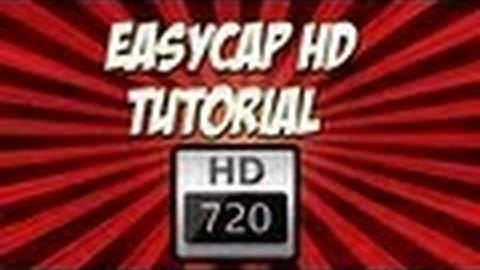 EasyCap Setup HD (S-Video) | Splitters not Required (PS3)