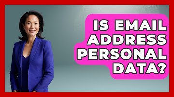 Is Email Address Personal Data? - TheEmailToolbox.com