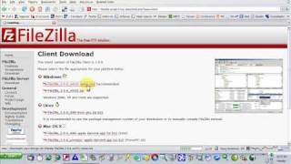 Filezilla FTP Client To Transfer Files