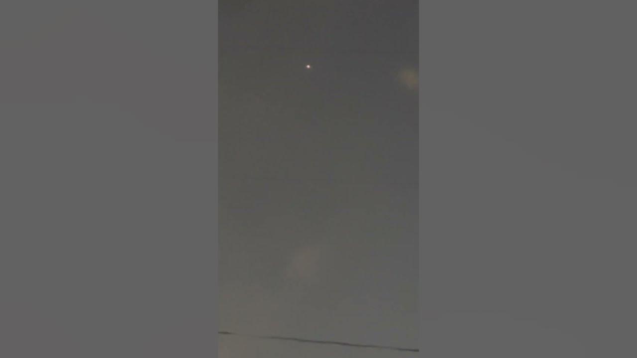 UNIDENTIFIED OBJECT SEEN IN SKY SPOTTED IN CITY OF WHITTIER - YouTube