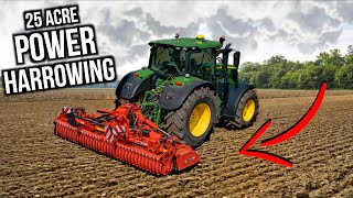 Family Farm Power Harrows 25 Acres