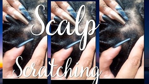 asmr scalp scratching  #asmrcommunity #asmrforrelaxing #asmrforsleep #dandruff #scratch
