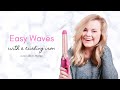 Soft waves using a 1.25 inch curling iron