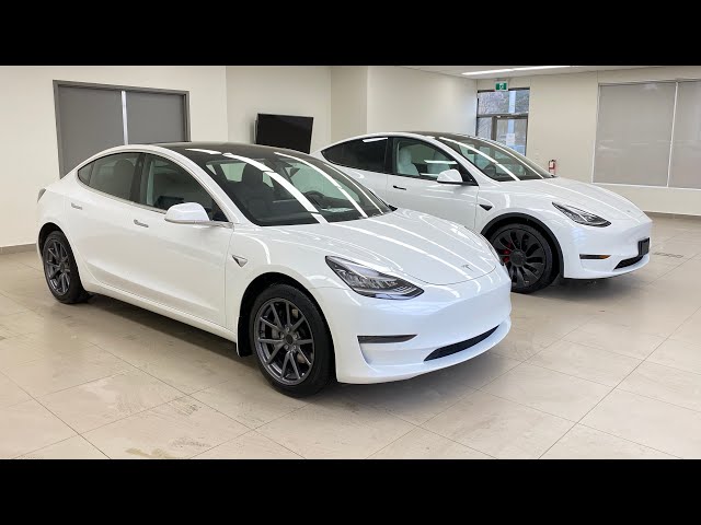 Tesla Model Y vs. Tesla Model 3 Size Comparison (Interior and