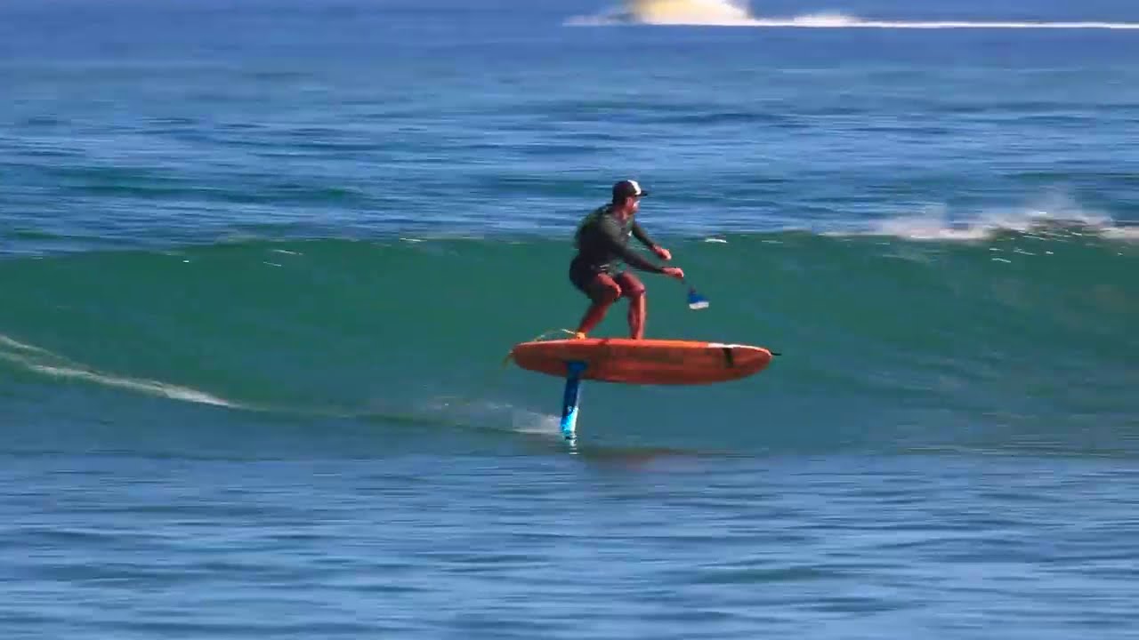 SUP Foil Surfing Epic Conditions at Foil Surf Camp YouTube
