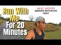 Run With Me For 20 Minutes | Running Motivation Video | Treadmill Run | Solo Running