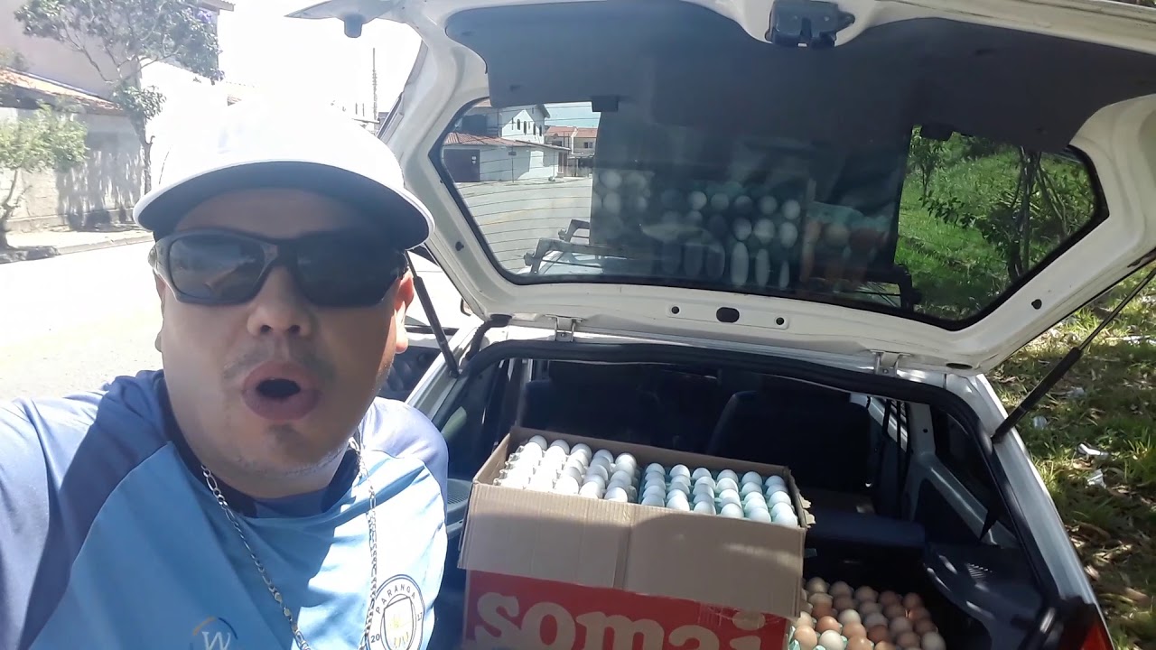 Caneta Azul com Mc Du OVO