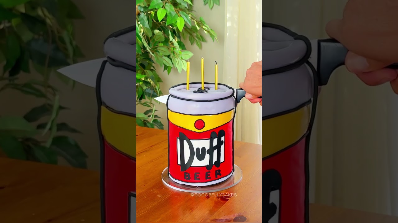 I cut this beer in half!