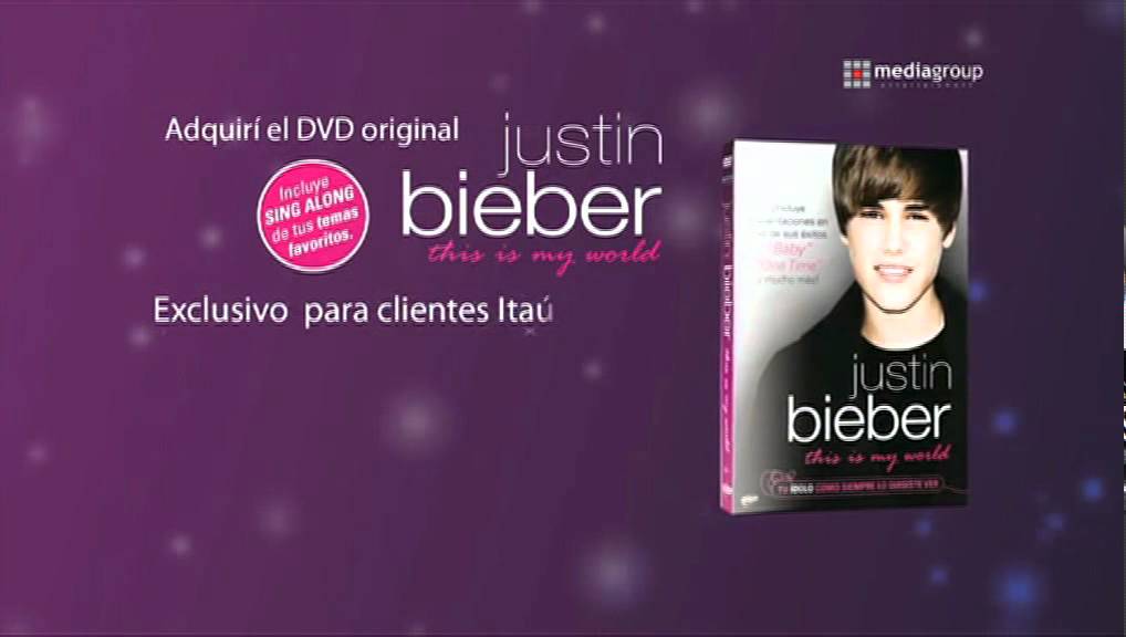 Justin Bieber - This is my world (DVD) - YouTube