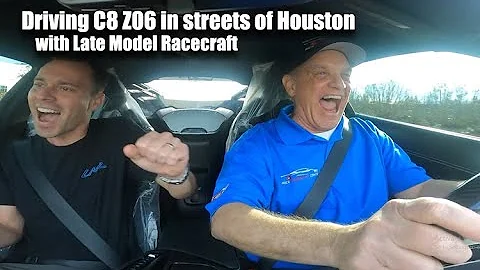 PART 2 ~ WE DRIVE TO HOUSTON & VISIT LMR SHOP FOR CORVETTE